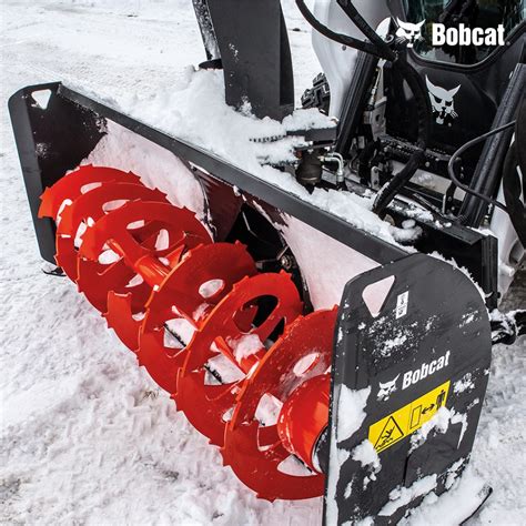 bobcat with snowblower attachment